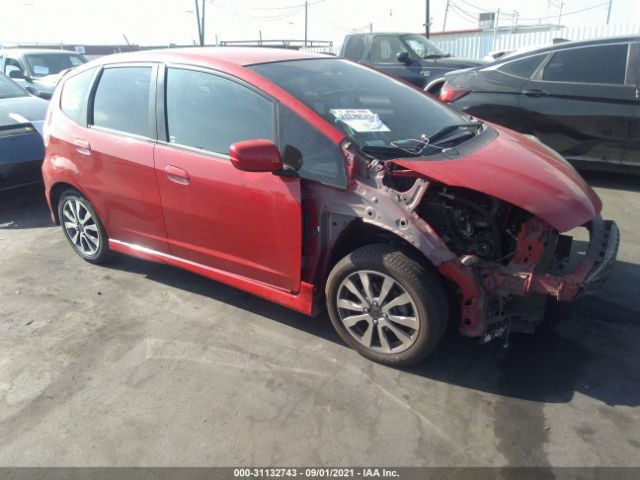 HONDA FIT 2012 jhmge8h57cc039507