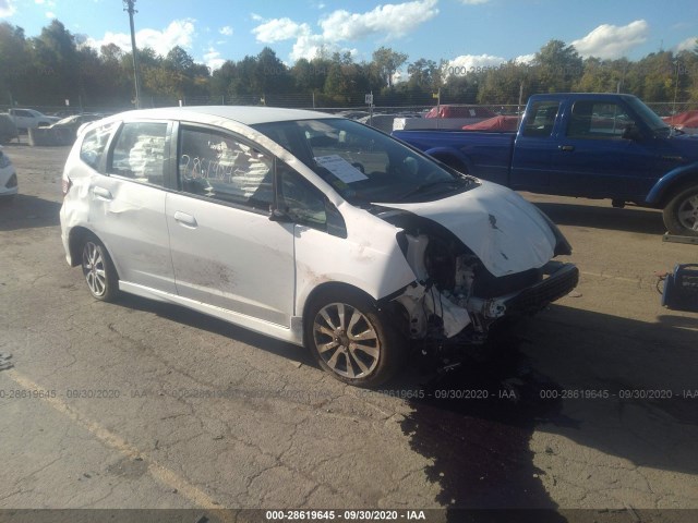 HONDA FIT 2013 jhmge8h57dc005858