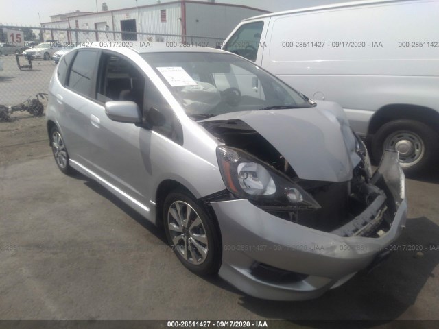 HONDA FIT 2013 jhmge8h57dc009957