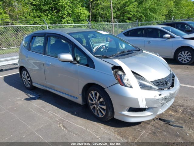 HONDA FIT 2013 jhmge8h57dc019243