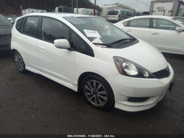 HONDA FIT 2013 jhmge8h57dc021333