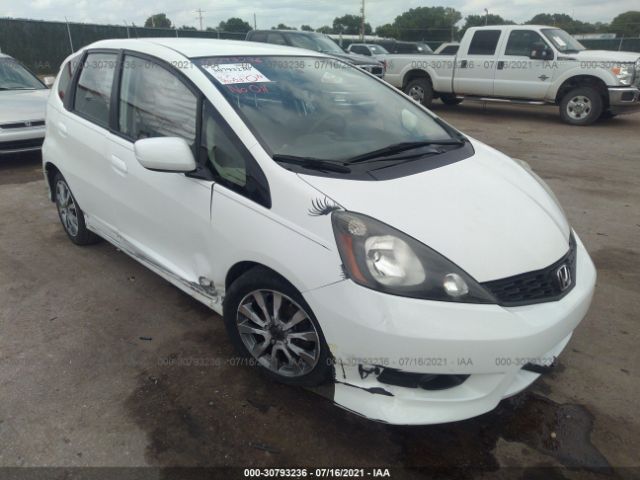 HONDA FIT 2013 jhmge8h57dc029044