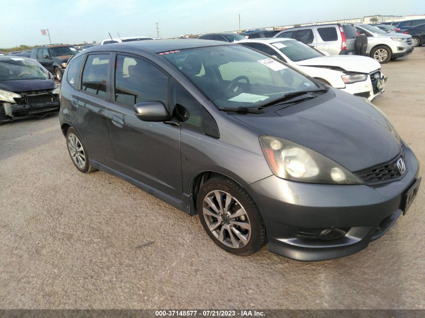 HONDA FIT 2013 jhmge8h57dc029237