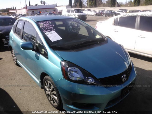 HONDA FIT 2013 jhmge8h57dc034809