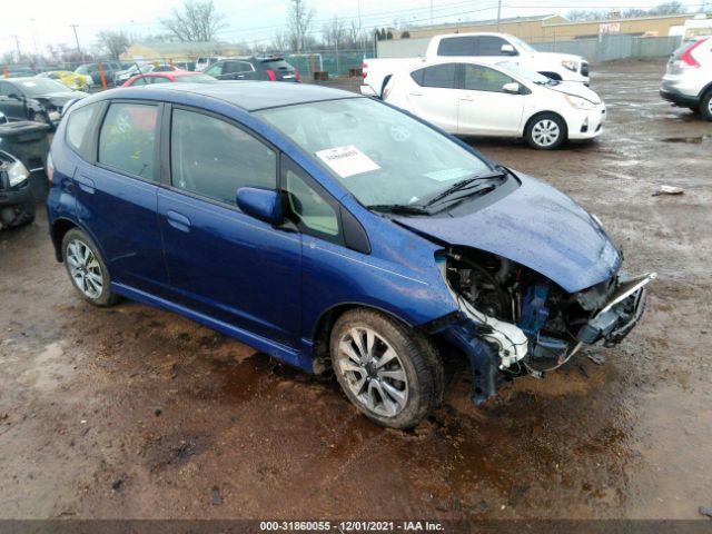 HONDA FIT 2013 jhmge8h57dc040514