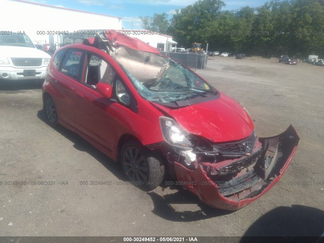 HONDA FIT 2013 jhmge8h57dc057751