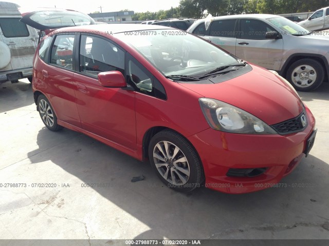 HONDA FIT 2013 jhmge8h57dc057782