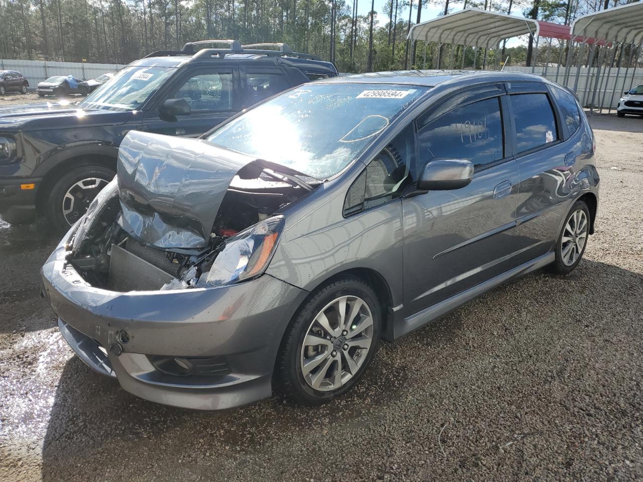 HONDA FIT 2013 jhmge8h57dc062836