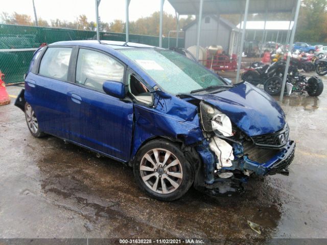 HONDA FIT 2013 jhmge8h57dc075411