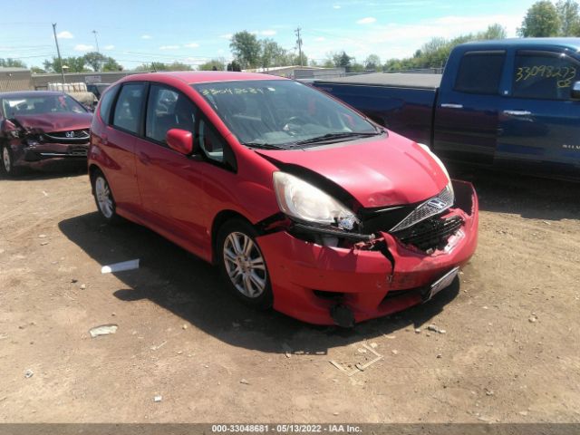 HONDA FIT 2011 jhmge8h58bc000066