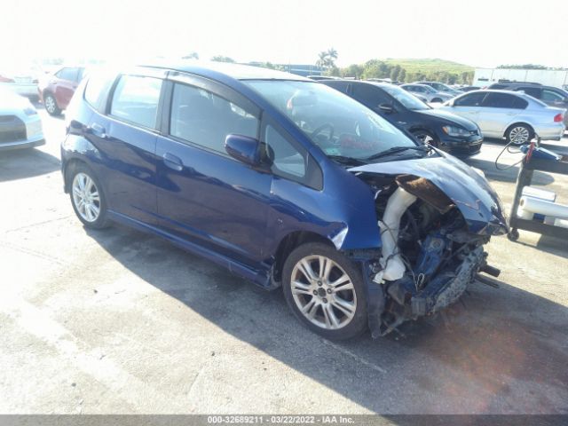 HONDA FIT 2011 jhmge8h58bc005591