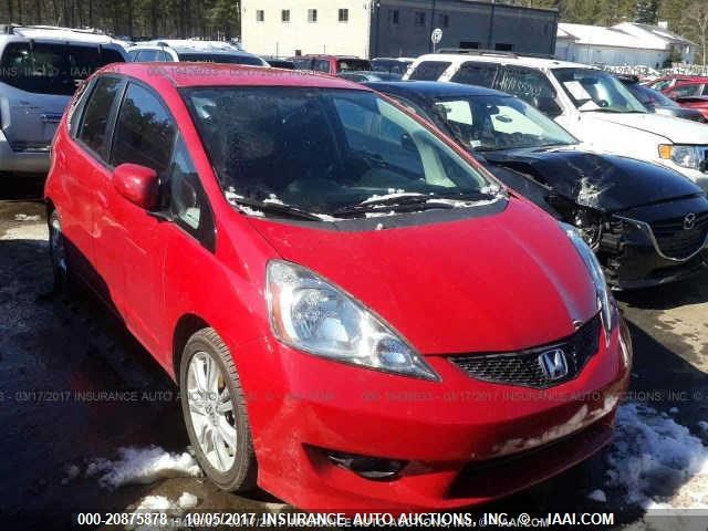 HONDA FIT 2011 jhmge8h58bc011813