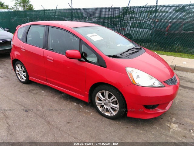 HONDA FIT 2011 jhmge8h58bc013609