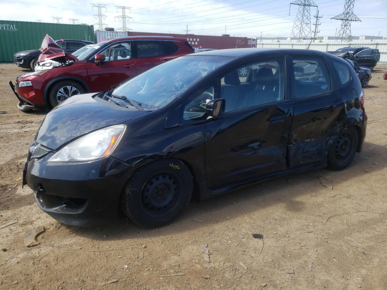 HONDA FIT 2011 jhmge8h58bc016039