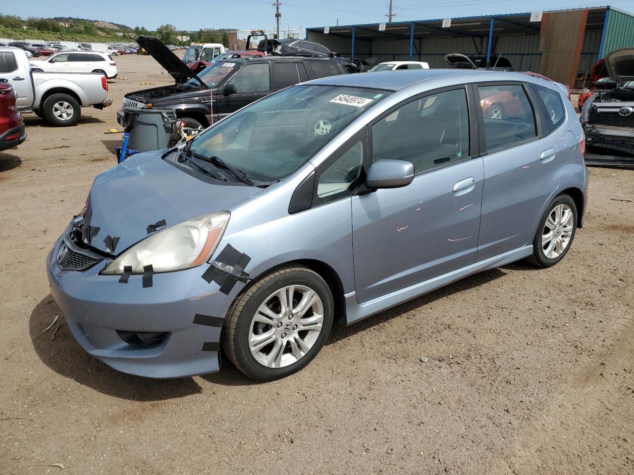 HONDA FIT 2011 jhmge8h58bc020060