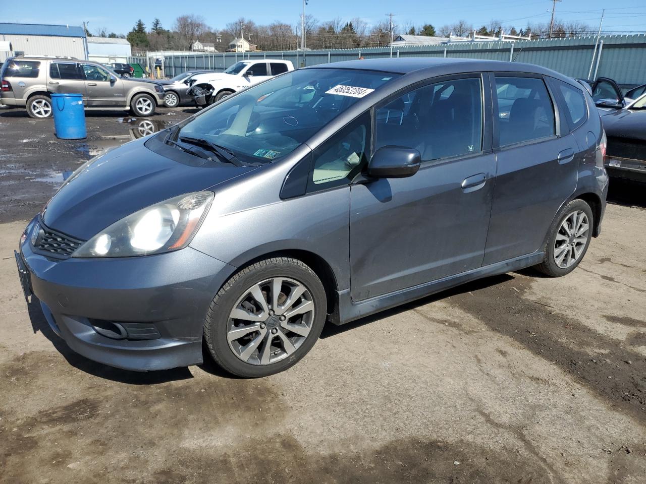 HONDA FIT 2012 jhmge8h58cc010601