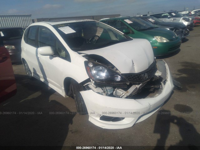 HONDA FIT 2012 jhmge8h58cc018987