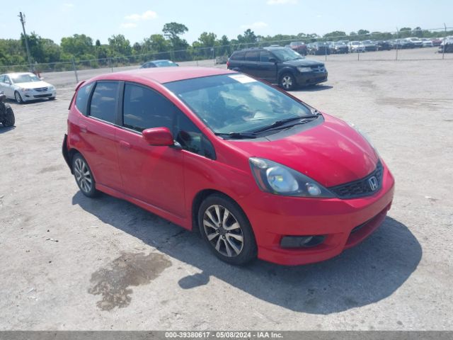 HONDA FIT 2012 jhmge8h58cc030718