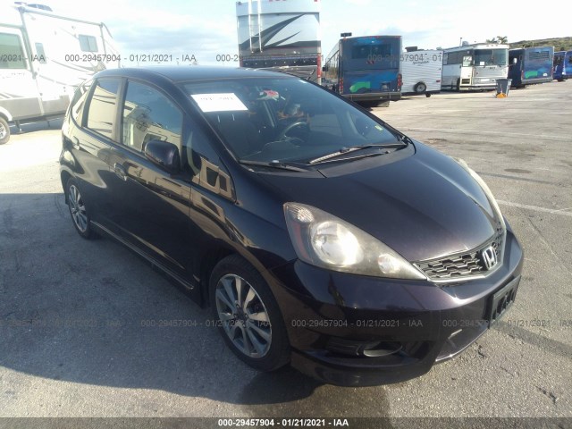 HONDA FIT 2013 jhmge8h58dc001947