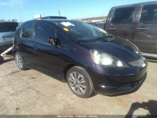 HONDA FIT 2013 jhmge8h58dc009207