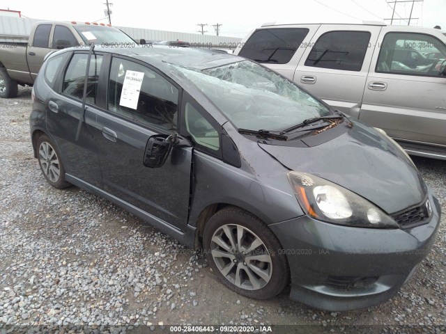 HONDA FIT 2013 jhmge8h58dc016674