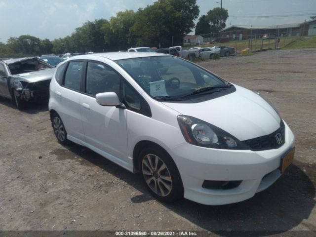 HONDA FIT 2013 jhmge8h58dc021325