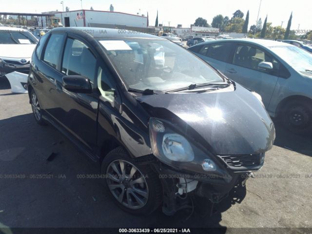 HONDA FIT 2013 jhmge8h58dc026783