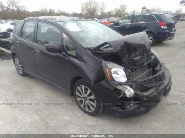 HONDA FIT 2013 jhmge8h58dc038142