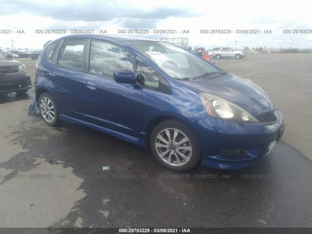 HONDA FIT 2013 jhmge8h58dc039100