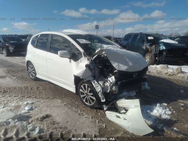 HONDA FIT 2013 jhmge8h58dc040098