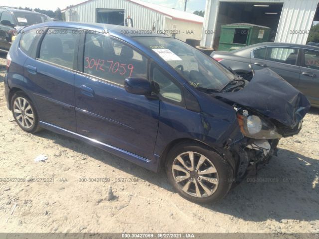 HONDA FIT 2013 jhmge8h58dc063235