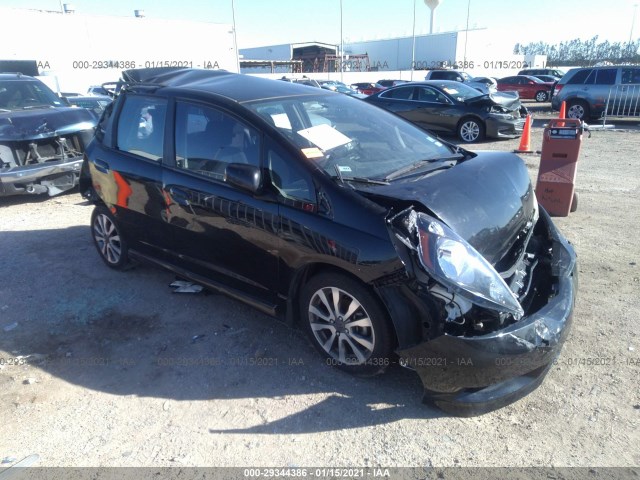 HONDA FIT 2013 jhmge8h58dc066040