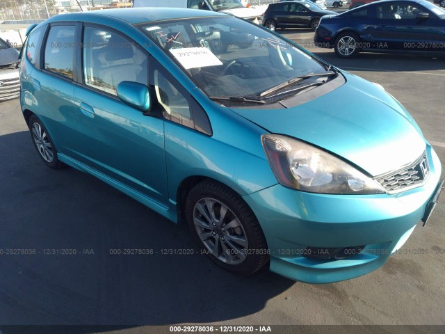 HONDA FIT 2013 jhmge8h59dc002671