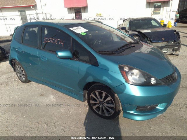 HONDA FIT 2013 jhmge8h59dc013797