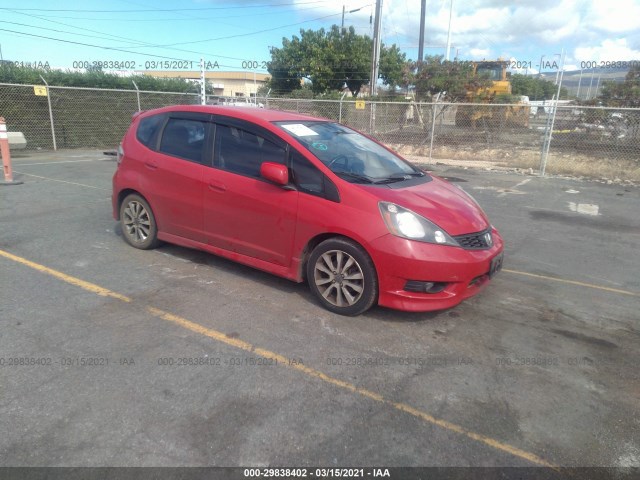 HONDA FIT 2013 jhmge8h59dc031717