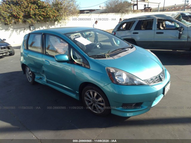 HONDA FIT 2013 jhmge8h59dc034827