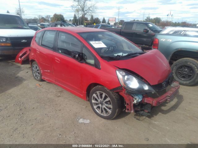 HONDA FIT 2013 jhmge8h59dc042426