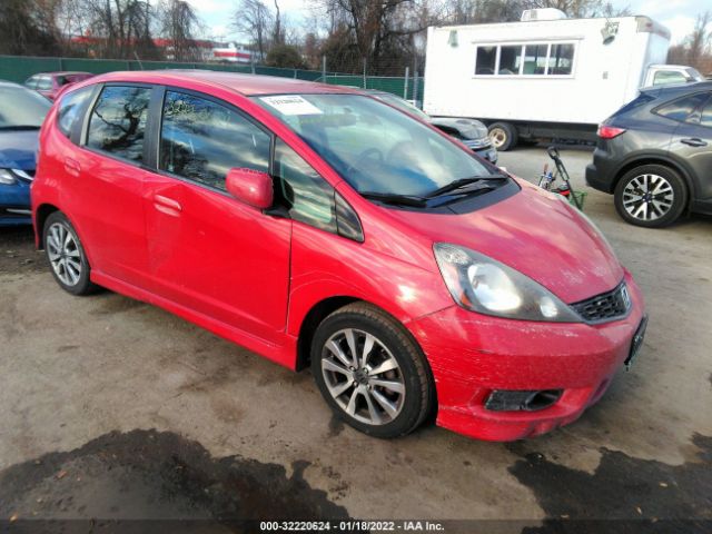 HONDA FIT 2013 jhmge8h59dc045200