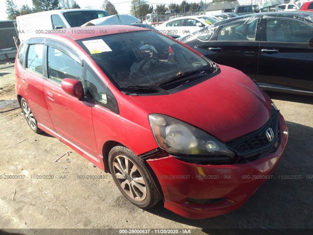 HONDA FIT 2013 jhmge8h59dc080609