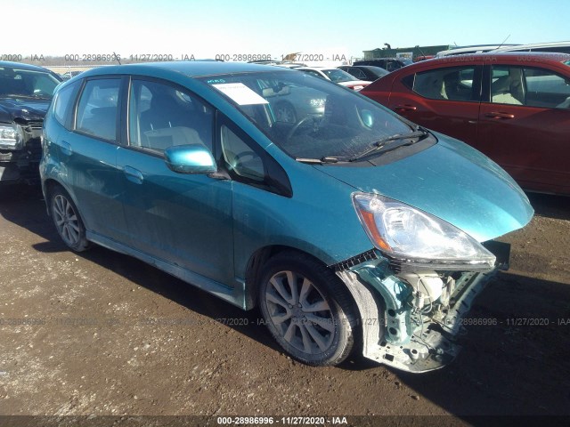 HONDA FIT 2012 jhmge8h5xcc011295