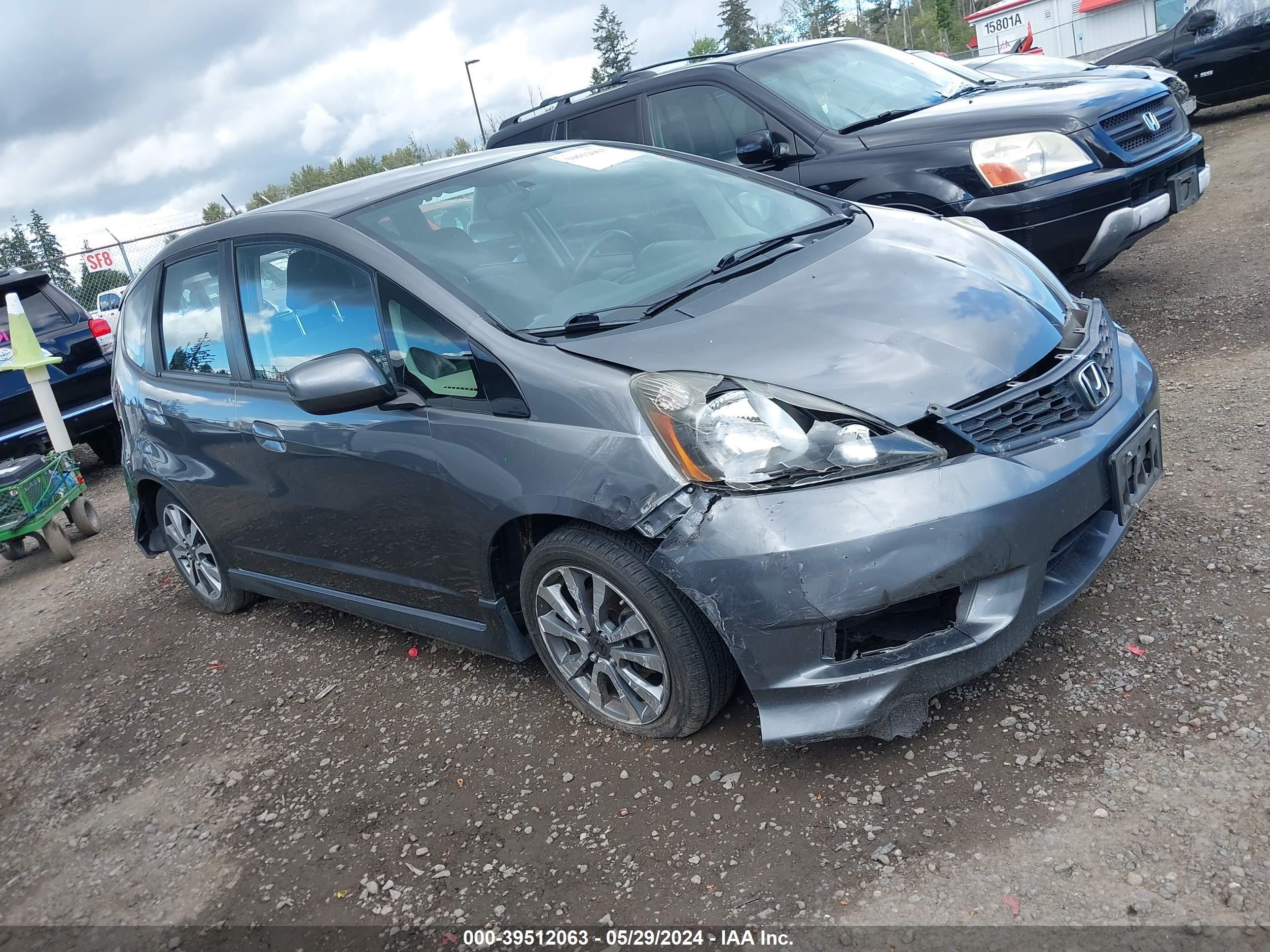 HONDA FIT 2012 jhmge8h61cc028091