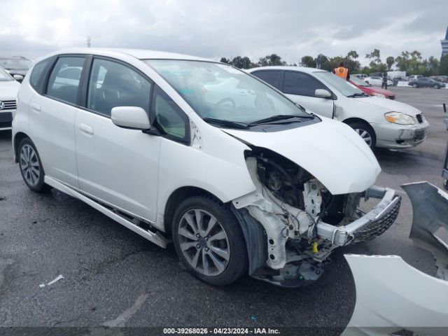 HONDA FIT 2013 jhmge8h63dc029101