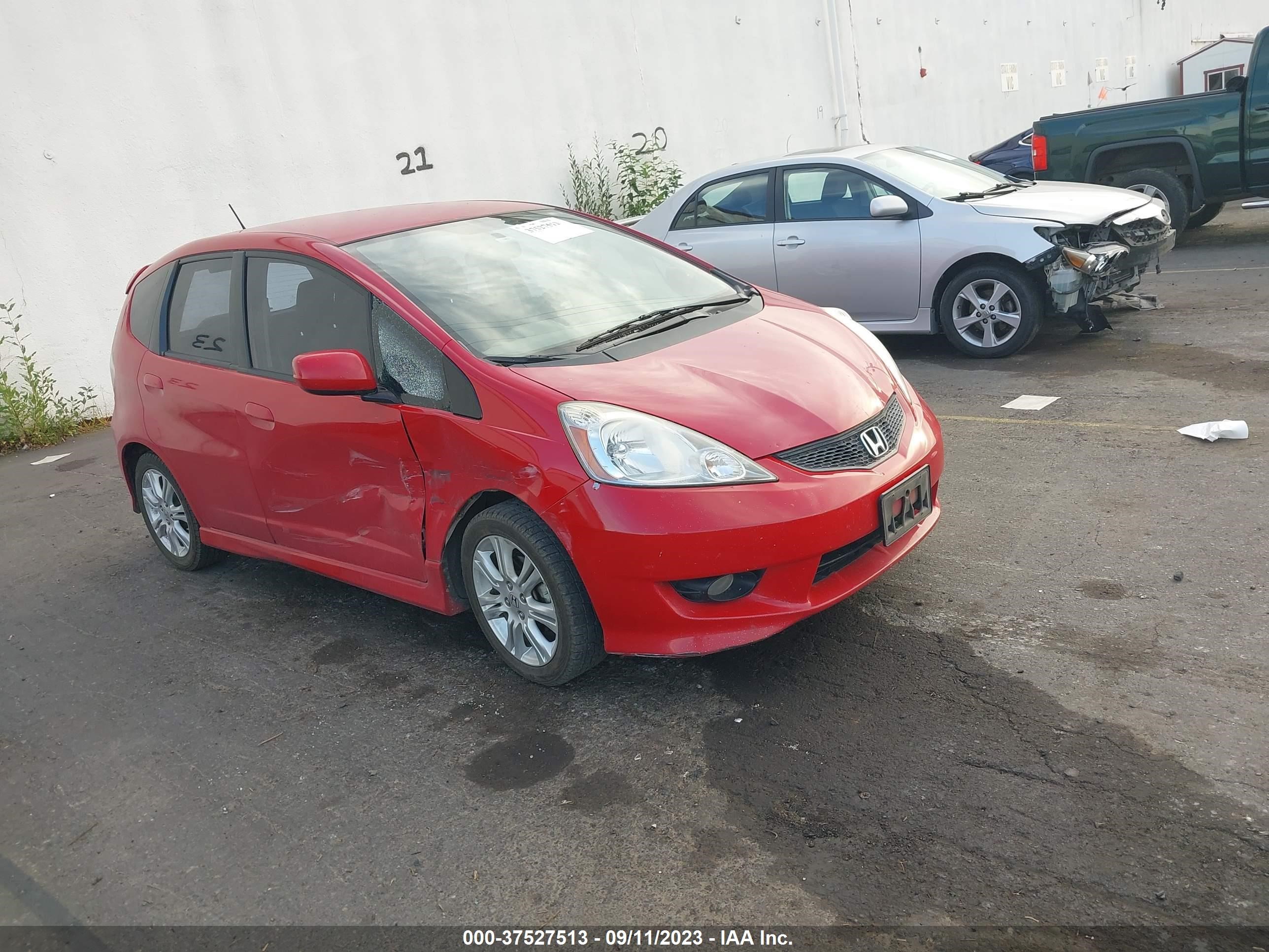 HONDA FIT 2010 jhmge8h66as008163