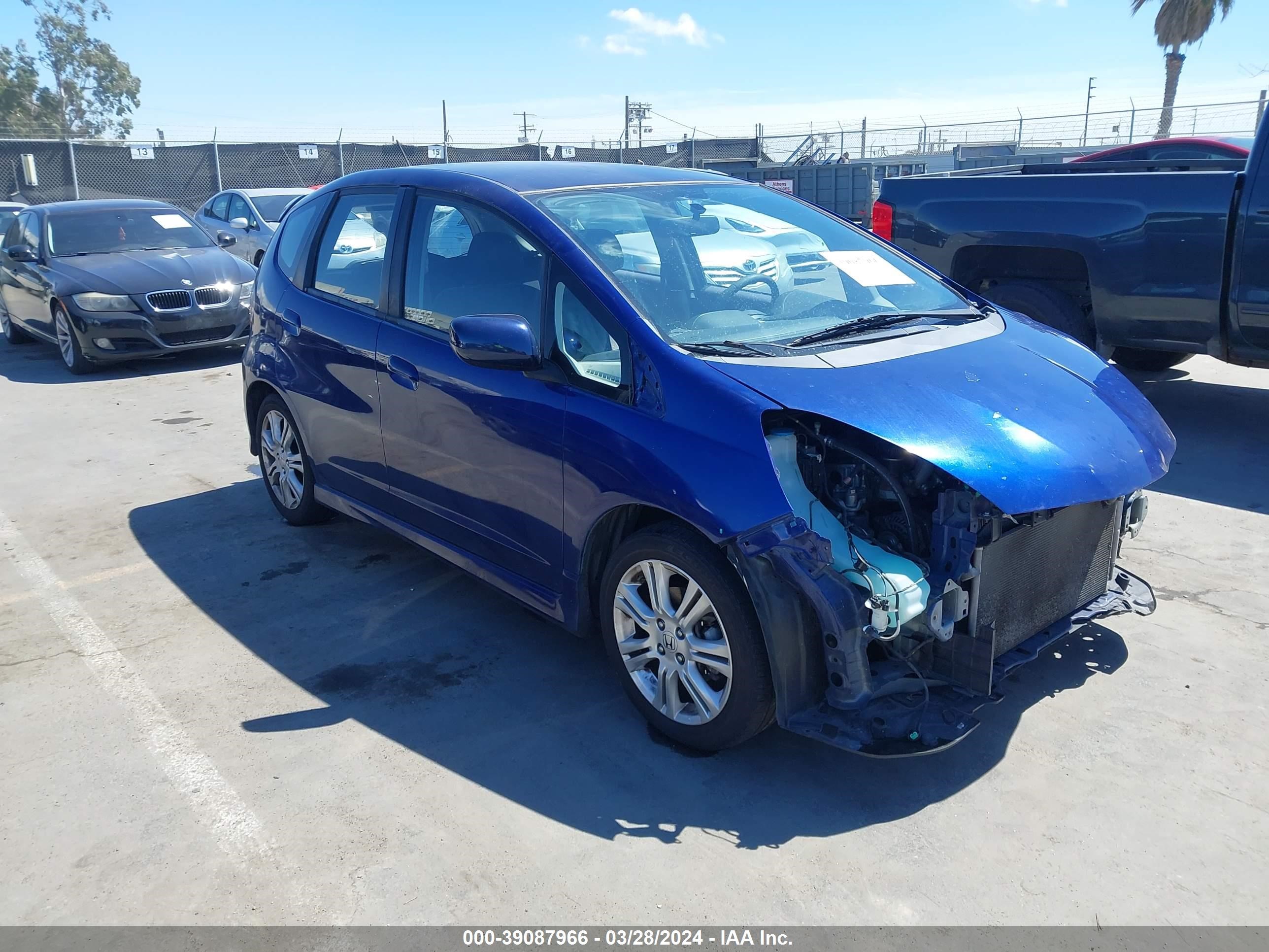 HONDA FIT 2011 jhmge8h66bc020809