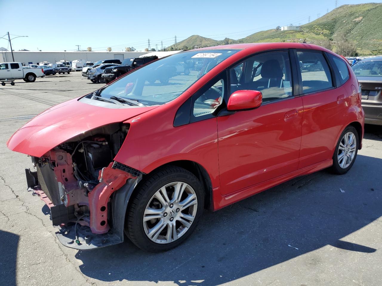 HONDA FIT 2011 jhmge8h66bc026948