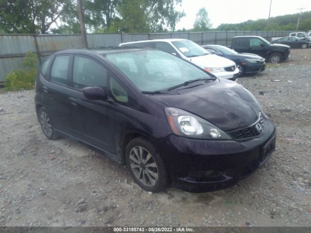 HONDA FIT 2013 jhmge8h66dc033823