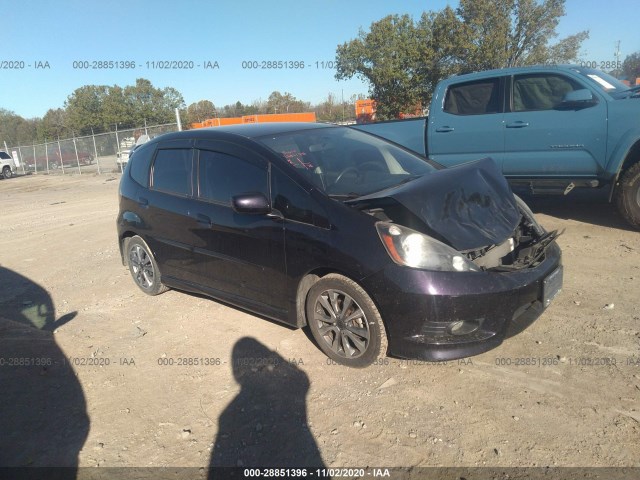 HONDA FIT 2013 jhmge8h67dc009224