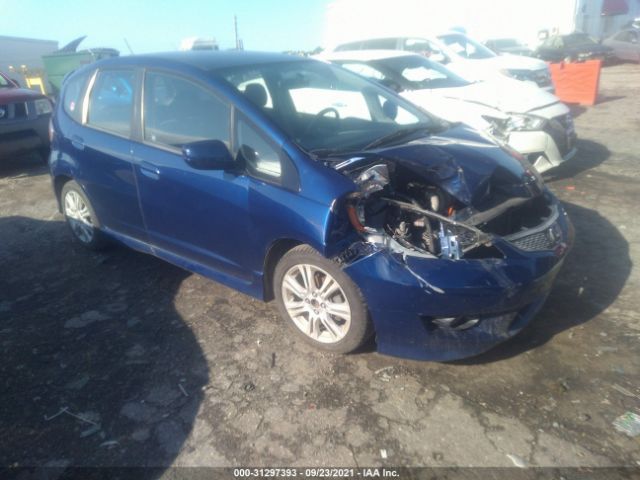 HONDA FIT 2011 jhmge8h68bc009889