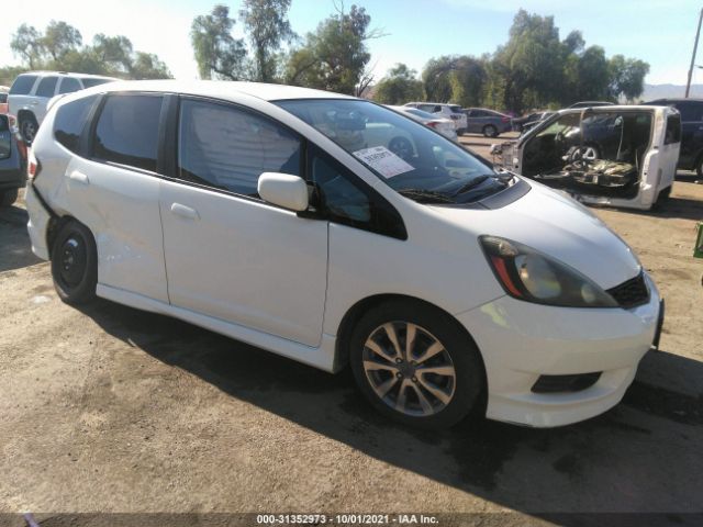 HONDA FIT 2012 jhmge8h68cc007495