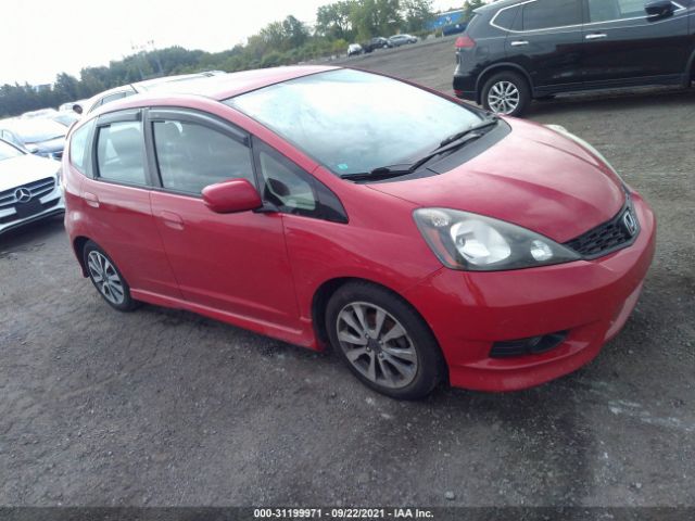 HONDA FIT 2013 jhmge8h68dc003853